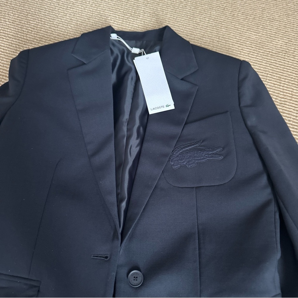 Lacoste Women’s US Open Navy Blazer size 6 - Picture 4 of 6